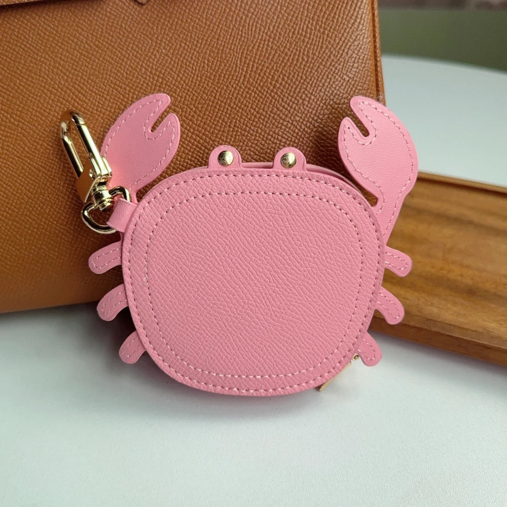 Crab Mini Wallet Zipper Pouch | Cute Bag Decoration Accessory