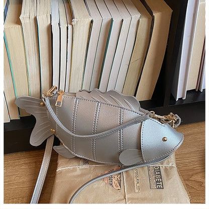 3D Fish Clutch & Crossbody Bag | Novelty Fish Purse for Women