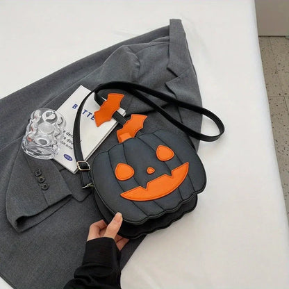 Halloween Pumpkin Crossbody Purse