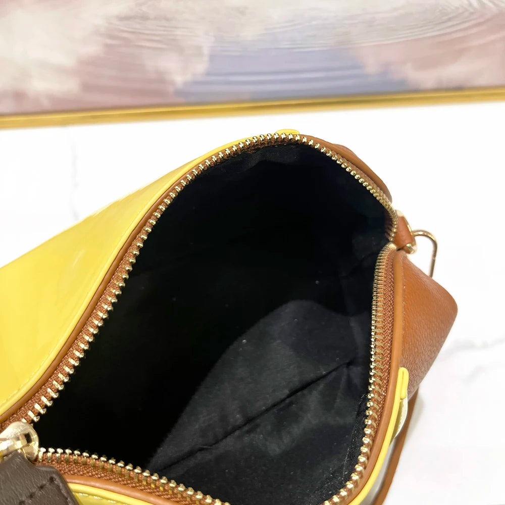 Women's Cute Dog-Shaped Leather Crossbody Bag, Designer Shoulder Purse, Evening & Party Handbag