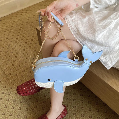Cute Shark Crossbody & Clutch Bag | Novelty Purse for Women