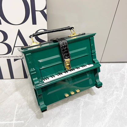 Piano Shaped Handbag for Women | Unique Clutch Statement Purse