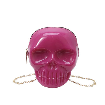 Halloween Skull Crossbody Bag | Cute Gothic Novelty Purse