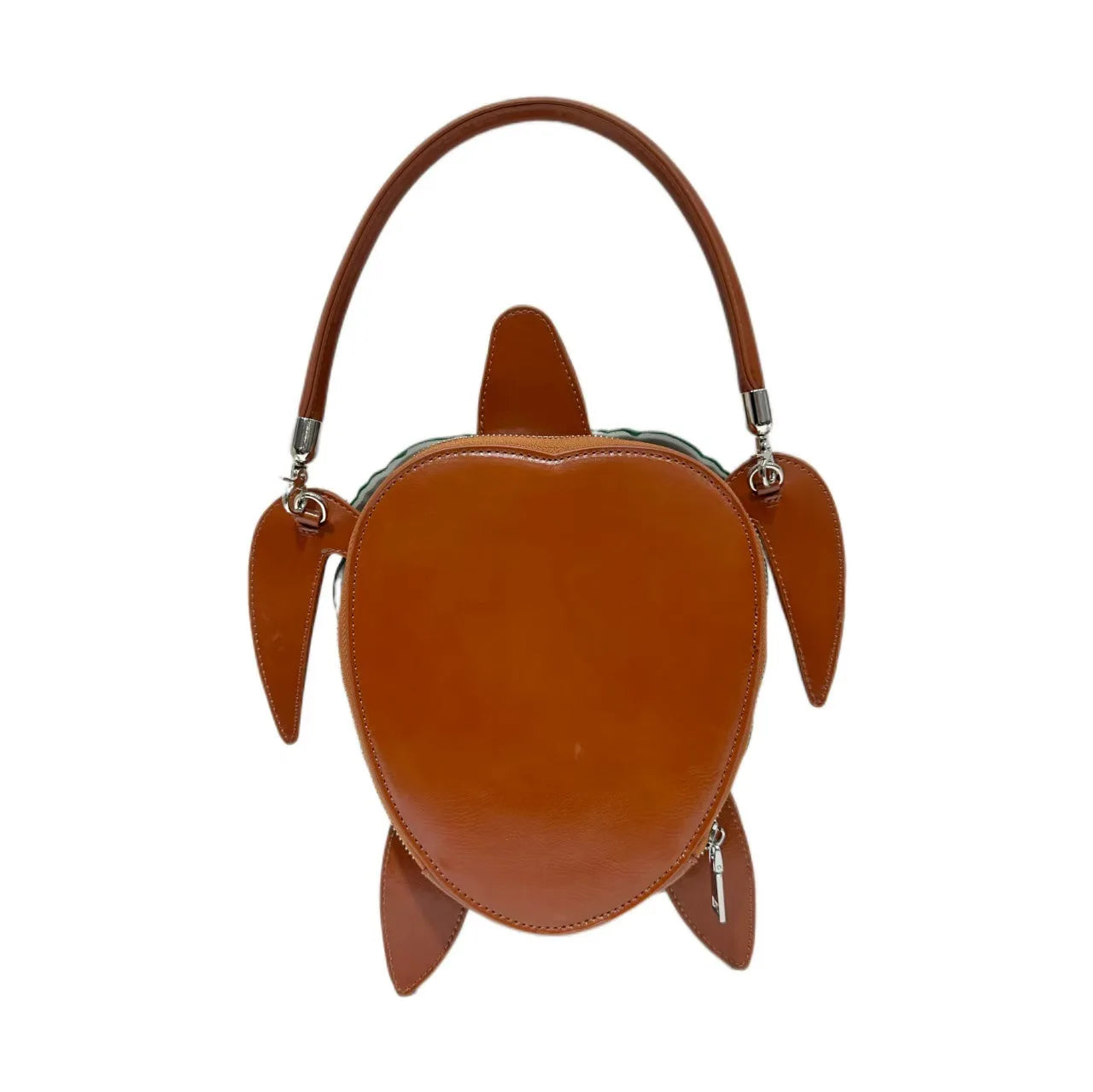 2025 Autumn/Winter New Fashion, Creative, Cute and Funny Turtle Bag, Women's Handbag, Single-Shoulder Crossbody Bag