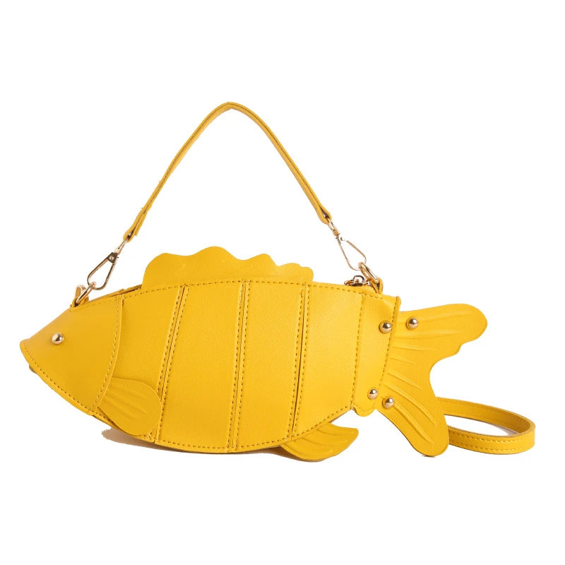 3D Fish Clutch & Crossbody Bag | Novelty Fish Purse for Women