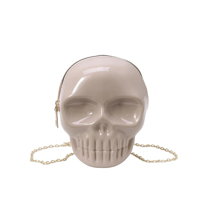 Halloween Skull Crossbody Bag | Cute Gothic Novelty Purse